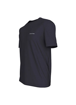 Calvin Klein Bisiklet Yaka Lacivert Erkek T-Shirt K10K109894CHW