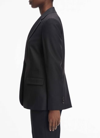 Calvin Klein Normal Siyah Kadın Ceket K20K205187BEH