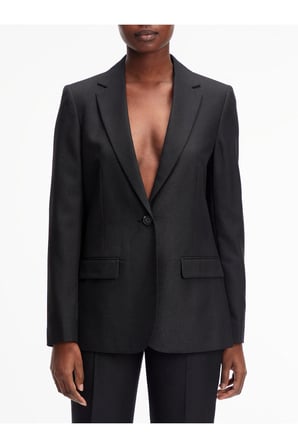 ESSENTIAL TAILORED B Kadın Siyah Blazer