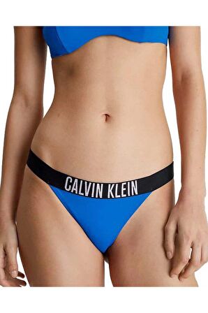 Kadın Calvin Klein Elastik Şeritli Brazilian Kesim Bikini Altı