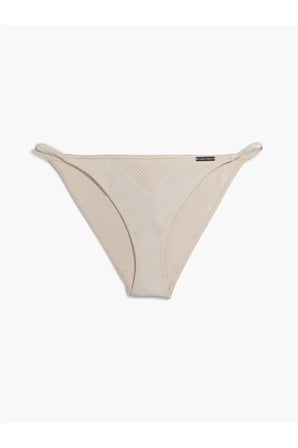 STRING SIDE TIE Kadın Krem Bikini Altı