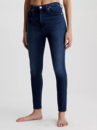 Kadın Yüksel Bel Süper Skinny Ankle Jean - Lacivert  | 25