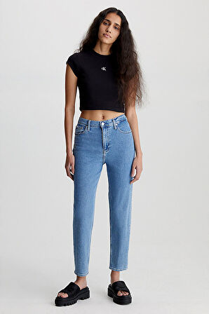 Kadın Ck Mom Jean Pantolon - Mavi | 25