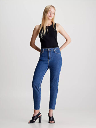 Kadın MOM Jean Pantolon-Mavi | 31