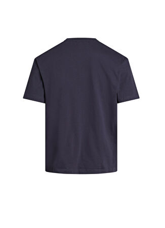 Calvin Klein Mavi Erkek T-Shirt