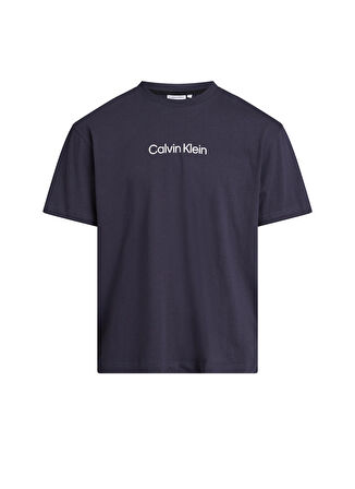 Calvin Klein Mavi Erkek T-Shirt