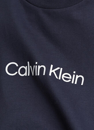 Calvin Klein Mavi Erkek T-Shirt