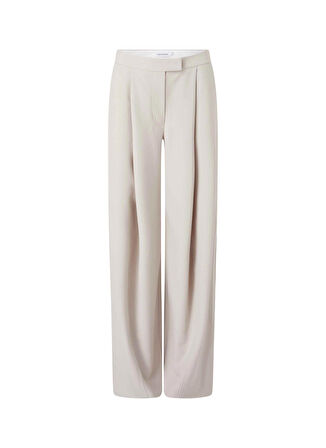 Calvin Klein Yüksek Bel Normal Gri Kadın Pantolon K20K205861PE9