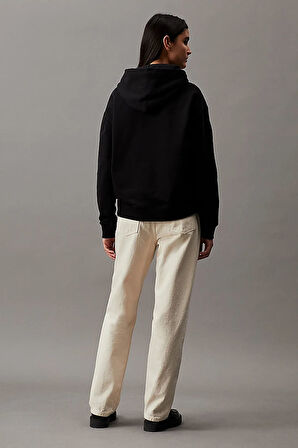 Kadın Hero Logo Sweatshirt - Siyah  | S