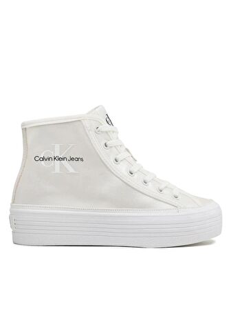 Calvin Klein Jeans Bold Vulc Flatf Mid Laceup Sneakers