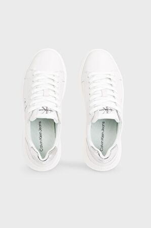 Calvin Klein Beyaz Kadın Sneaker YW0YW01224YBR