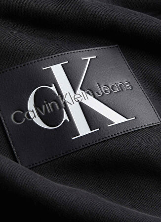 Calvin Klein Jeans Kapüşon Yaka Baskılı Siyah Kadın Sweatshırt J40J400325BEH