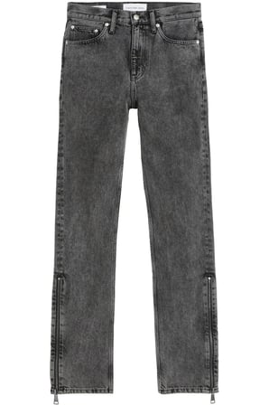 AUTHENTIC SLIM STRAI Kadın Antrasit Kot Pantolon