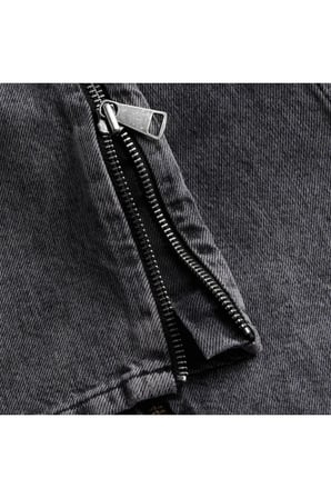 AUTHENTIC SLIM STRAI Kadın Antrasit Kot Pantolon