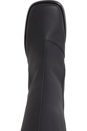 HEEL ZIP BOOT LTH WN Kadın Siyah Bot