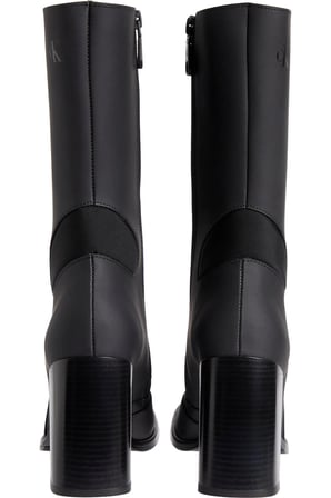 HEEL ZIP BOOT LTH WN Kadın Siyah Bot