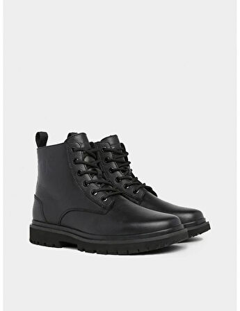 Calvin Klein Eva Mid Lace Up Boot Lth Wl Wn Bot Kadın