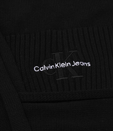 Calvin Klein Monologo Embro Knit Scarf Şal/Atkı Kadın