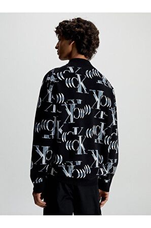 HYPER REAL CK AOP SWEATER