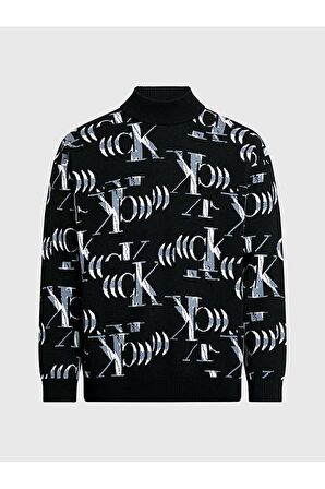 HYPER REAL CK AOP SWEATER