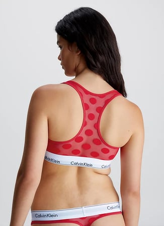 Calvin Klein Kırmızı Bralet Sütyen 000QF5847E