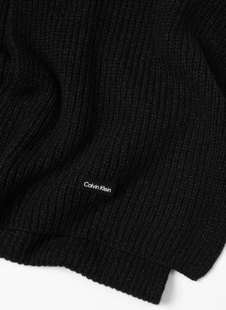 Calvin Klein Siyah Erkek Atkı K50K510995BEH