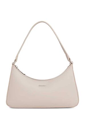 Kadın Calvin Klein Metal Logo Detaylı Kadın Omuz Çantası K60K609613