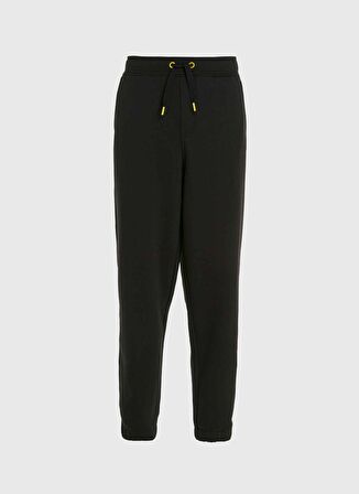 Calvin Klein Normal Bel Slim Fit Siyah Erkek Eşofman Altı K10K112430BEH