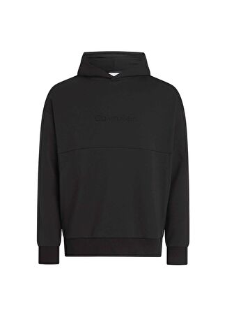 Calvin Klein Kapüşon Yaka Siyah Erkek Sweatshırt K10K112746BEH