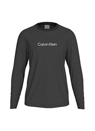 Calvin Klein Bisiklet Yaka Siyah Erkek T-Shirt K10K112396BEH