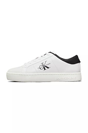 Kadın CLASSIC CUPSOLE LOWLACEUP LTH WN Sneaker-Beyaz-Siyah | 38