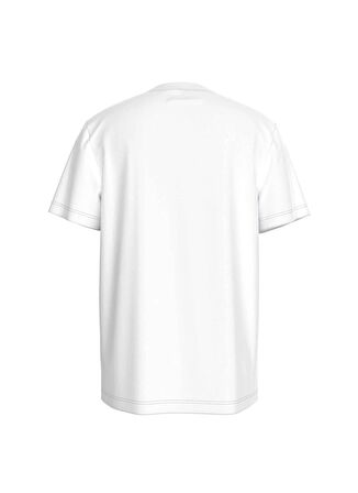 Calvin Klein Beyaz Kız Çocuk T-Shirt INST. LOGO SS T-SHIRT