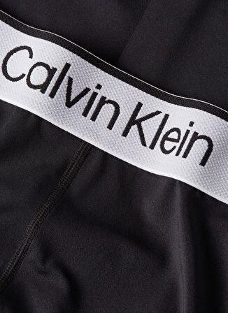 Calvin Klein Siyah Kadın Lastikli Bel Standart Fit Tayt 00GWS4L649BAE-WO  - Legging (7/8 )