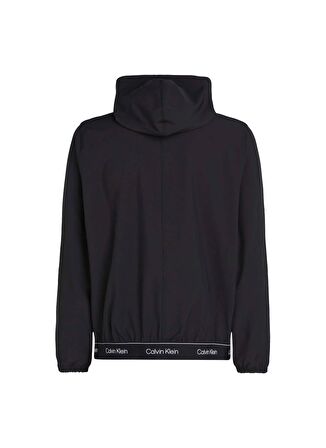 Calvin Klein Siyah Erkek Rüzgarlık 00GMS4O525BAE-WO - WIND JACKET