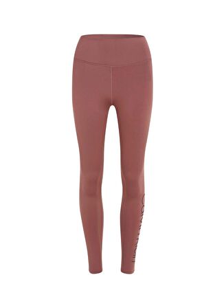 Calvin Klein Pembe Kadın Lastikli Bel Standart Fit Tayt 00GWS4L636LKO-WO  - Full Legging