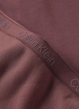 Calvin Klein Pembe Kadın Bisiklet Yaka Standart Fit Sweatshirt 00GWS4W341LKO-PW - Pullover Cropped