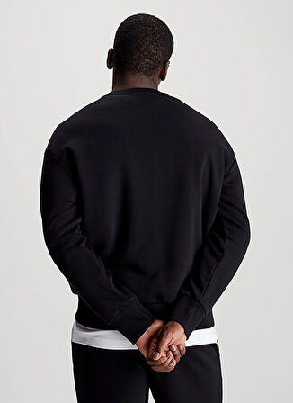 Calvin Klein Kapüşon Yaka Siyah Erkek Sweatshırt K10K112870BEH