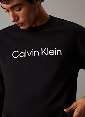 Kapüşon Yaka Siyah Erkek Normal Sweatshirt K10K112956BEH