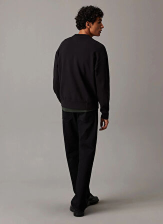 Kapüşon Yaka Siyah Erkek Normal Sweatshirt K10K112956BEH