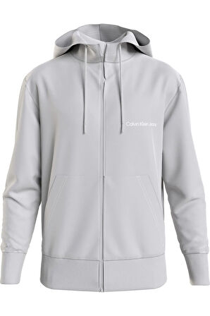 INSTITUTIONAL ZIP THROUGH HOODIE