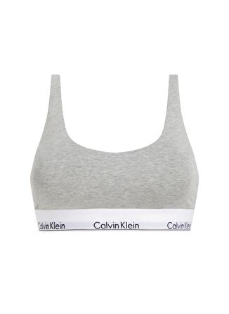 Calvin Klein Açık Gri Bralet Sütyen 000QF7586E