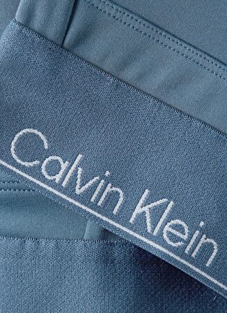 Calvin Klein Mavi Kadın U Yaka Standart Fit Sporcu Sütyeni 00GWS4K1935BX-WO - Sports Bra High