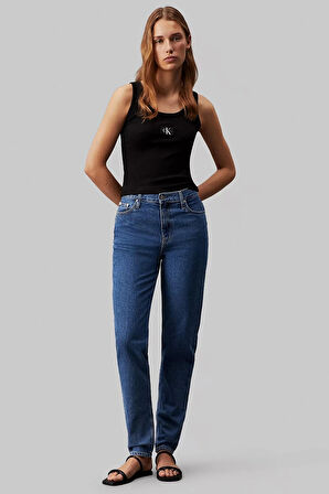 Calvin Klein MOM JEAN Kadın Mavi Jeans J20J222766-1A4