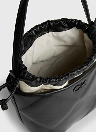 Calvin Klein Siyah Kadın 20x17x11 cm Çapraz Çanta K60K611666BEH