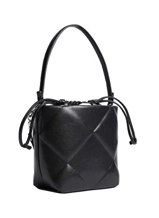 Calvin Klein Siyah Kadın 20x17x11 cm Çapraz Çanta K60K611666BEH
