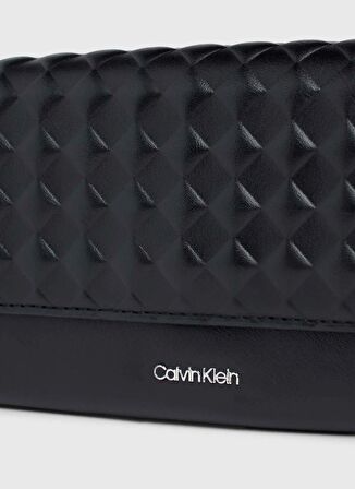 Calvin Klein Siyah Kadın 9,7x19x3,5 cm Cüzdan K60K611895BEH