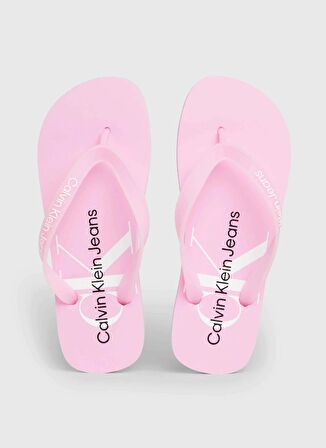 Calvin Klein Pembe Kadın Plaj Terliği YW0YW012460J2