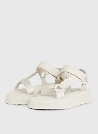 Calvin Klein Bej Kadın Sandalet YW0YW01353ACF