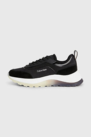 Kadın Runner Lace Up Sneaker - Siyah | 39