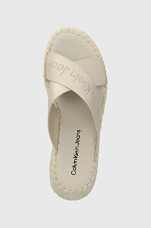 Calvin Klein SPORTY WEDGE ROPE SANDAL MR Terlik